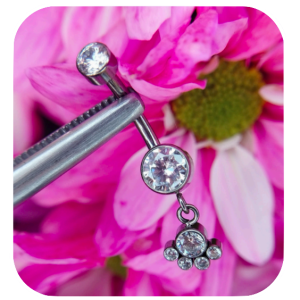 OMBLIGO CRISTAL COLGANTE